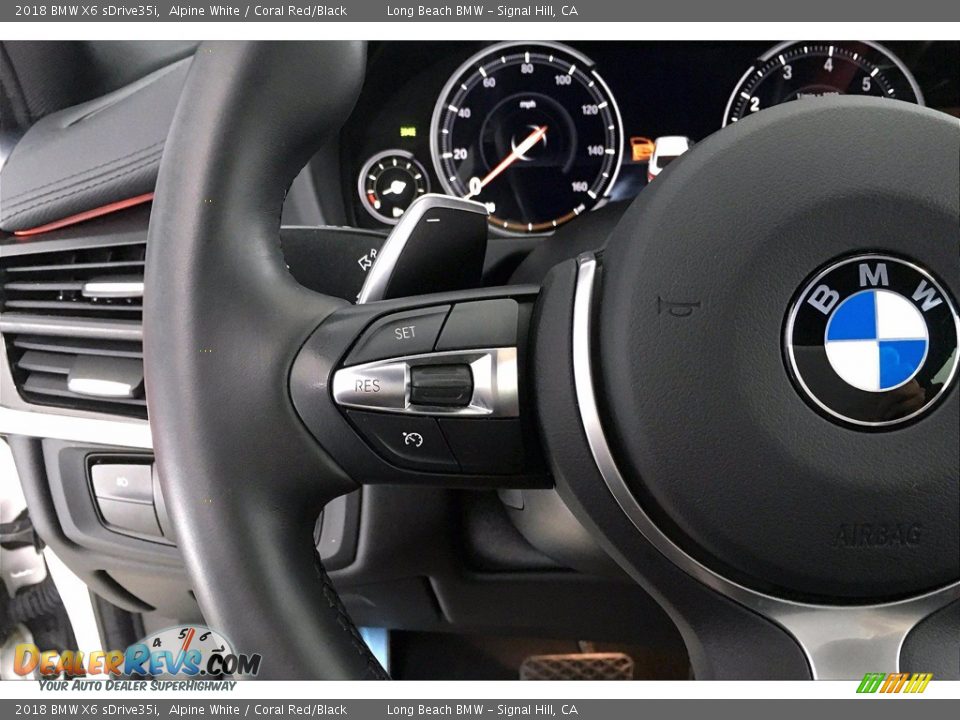 2018 BMW X6 sDrive35i Steering Wheel Photo #18