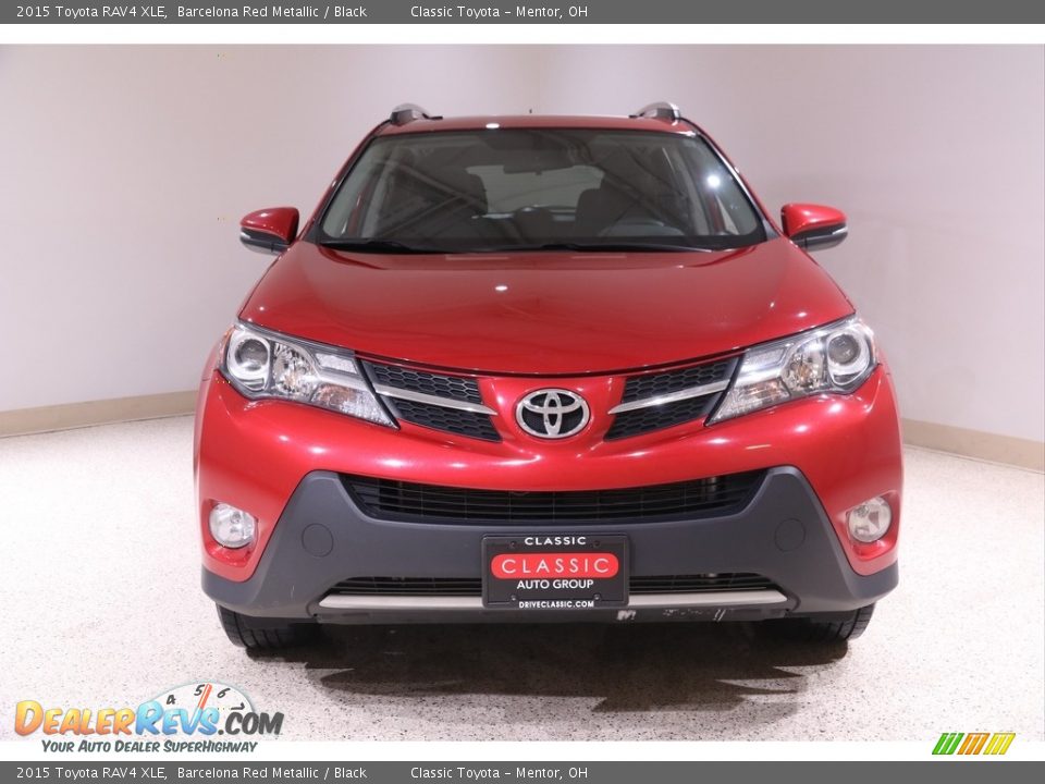 2015 Toyota RAV4 XLE Barcelona Red Metallic / Black Photo #2