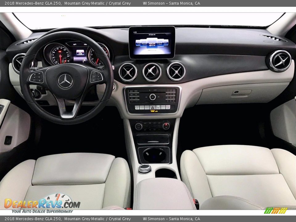 2018 Mercedes-Benz GLA 250 Mountain Grey Metallic / Crystal Grey Photo #15