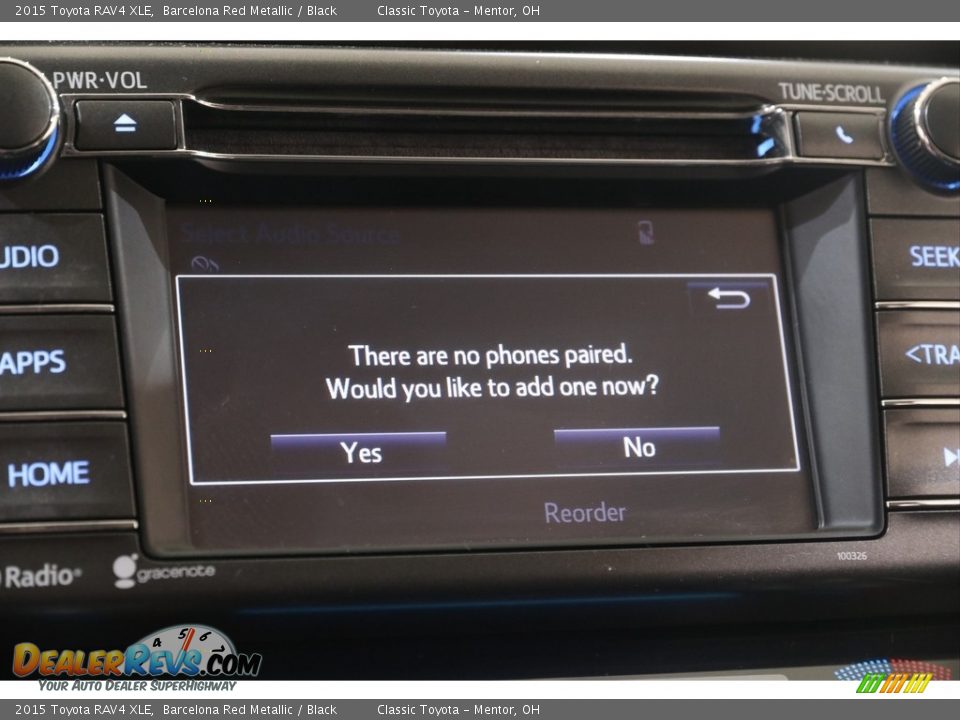 2015 Toyota RAV4 XLE Barcelona Red Metallic / Black Photo #11