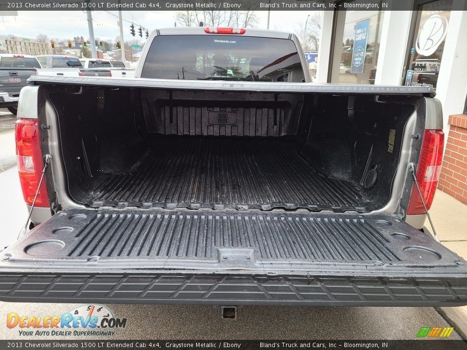 2013 Chevrolet Silverado 1500 LT Extended Cab 4x4 Graystone Metallic / Ebony Photo #33