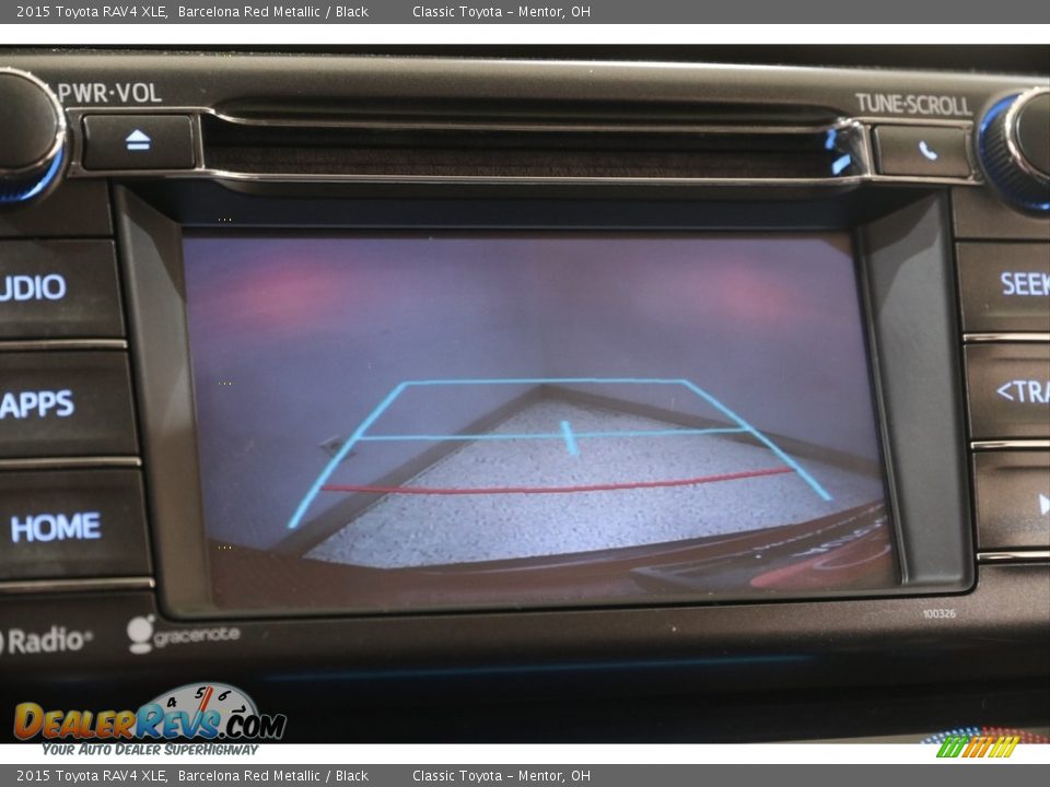 2015 Toyota RAV4 XLE Barcelona Red Metallic / Black Photo #12