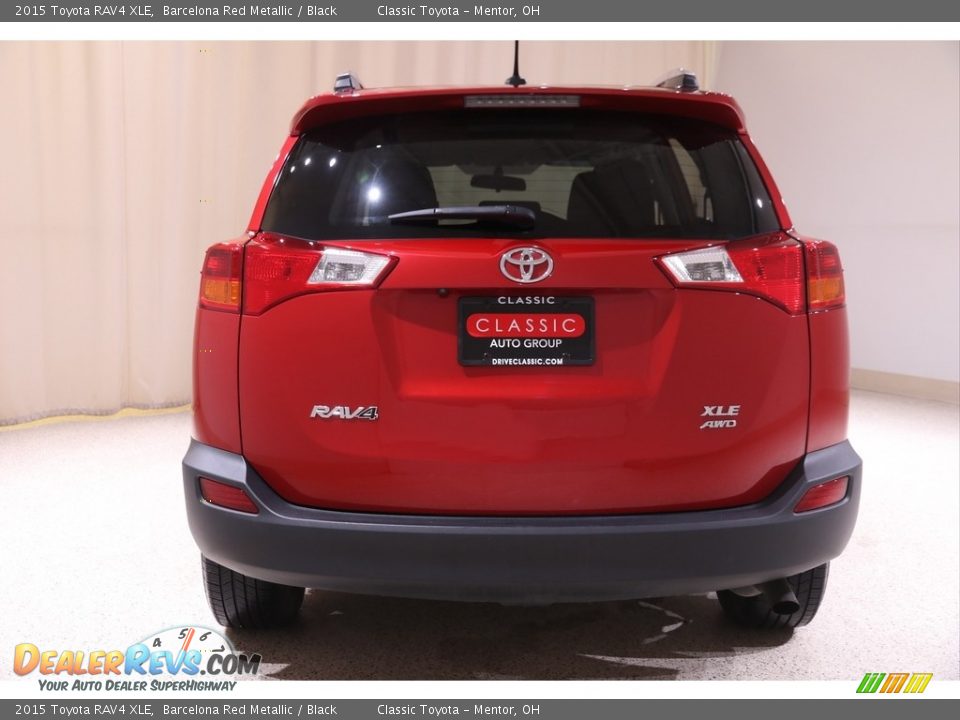 2015 Toyota RAV4 XLE Barcelona Red Metallic / Black Photo #18