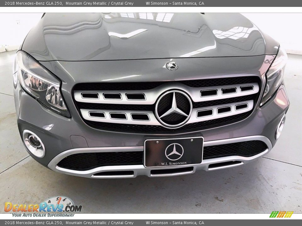 2018 Mercedes-Benz GLA 250 Mountain Grey Metallic / Crystal Grey Photo #30