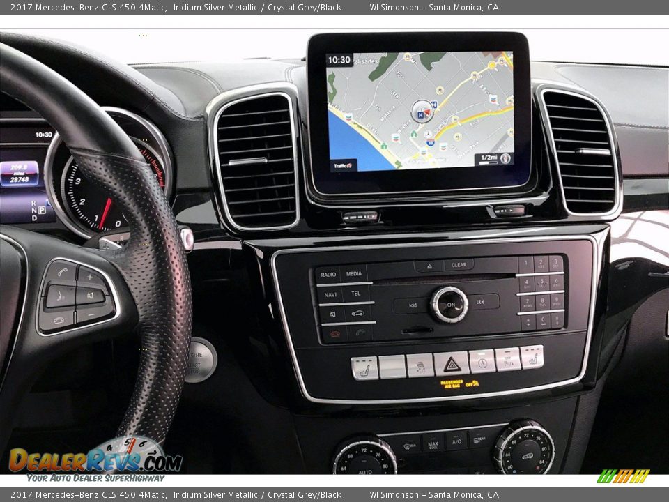 Navigation of 2017 Mercedes-Benz GLS 450 4Matic Photo #5