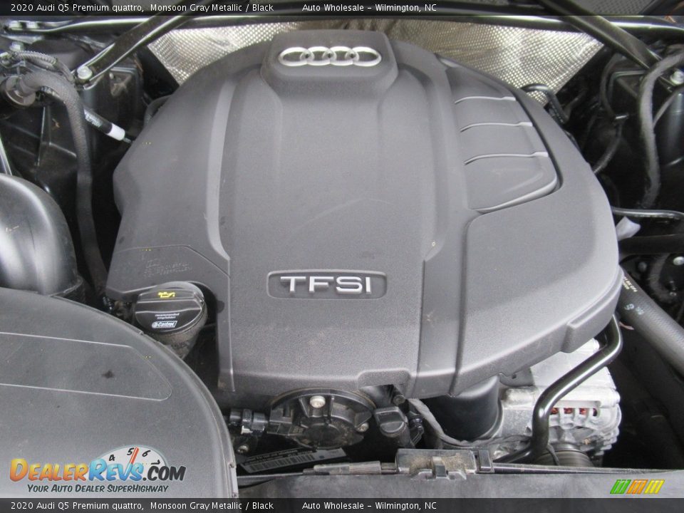 2020 Audi Q5 Premium quattro Monsoon Gray Metallic / Black Photo #6