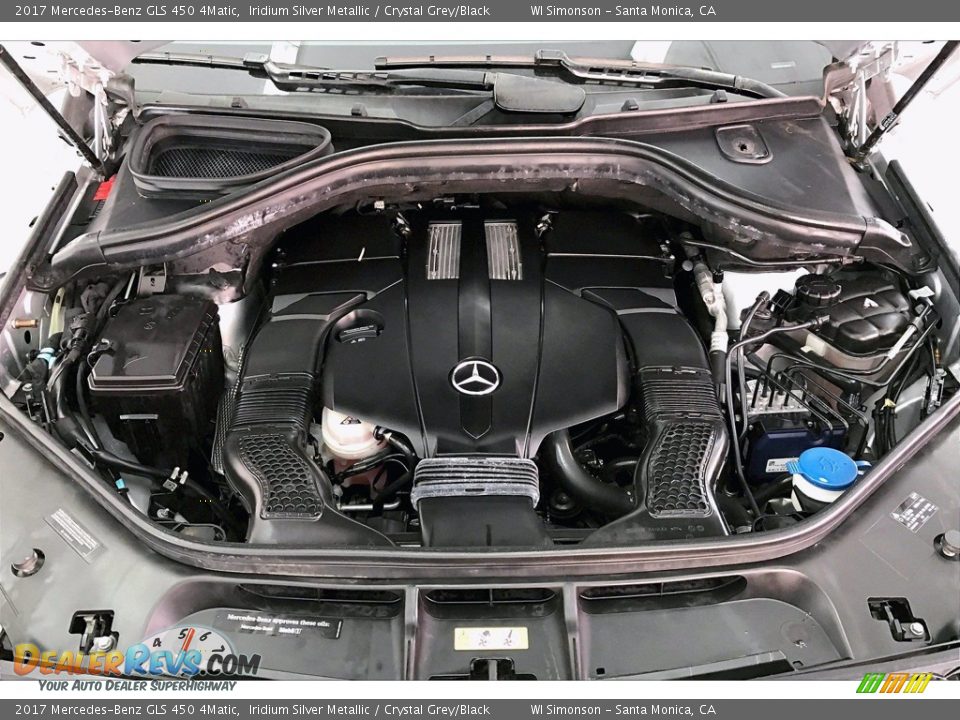 2017 Mercedes-Benz GLS 450 4Matic 3.0 Liter Turbocharged DOHC 24-Valve VVT V6 Engine Photo #9