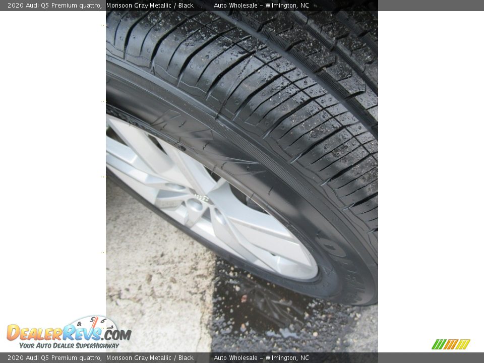 2020 Audi Q5 Premium quattro Monsoon Gray Metallic / Black Photo #8