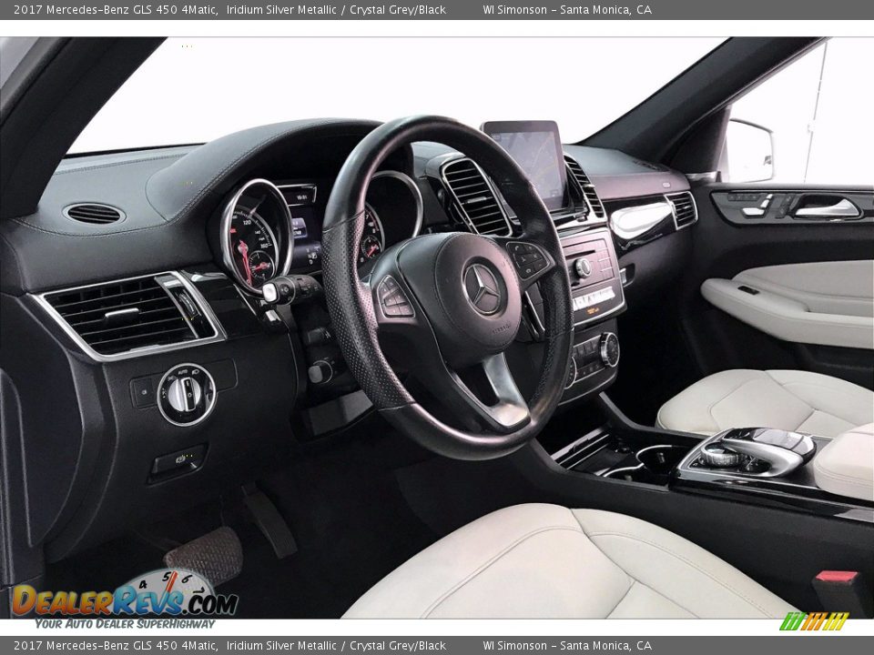 Crystal Grey/Black Interior - 2017 Mercedes-Benz GLS 450 4Matic Photo #14