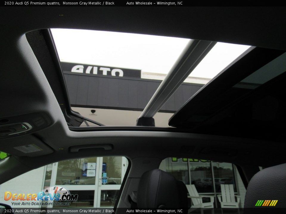 2020 Audi Q5 Premium quattro Monsoon Gray Metallic / Black Photo #14