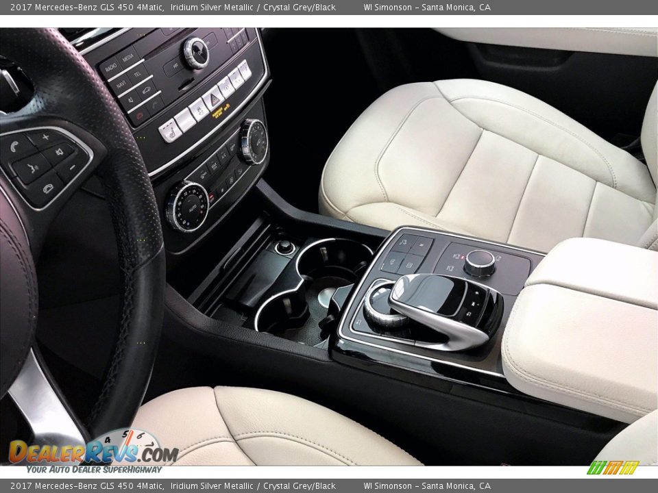 Crystal Grey/Black Interior - 2017 Mercedes-Benz GLS 450 4Matic Photo #17