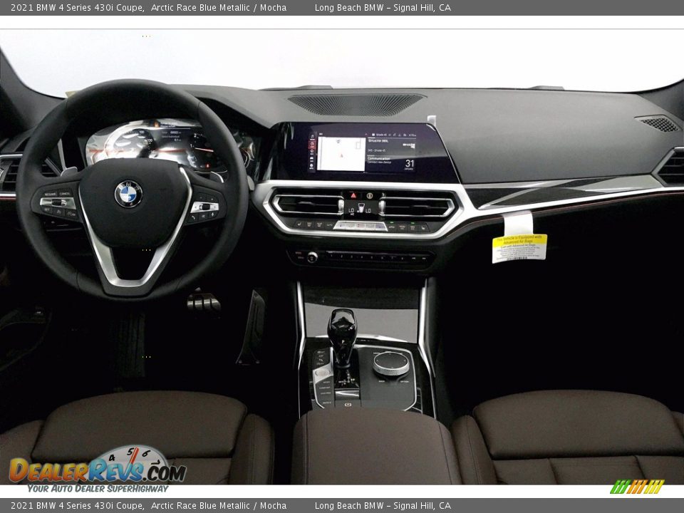 Dashboard of 2021 BMW 4 Series 430i Coupe Photo #5