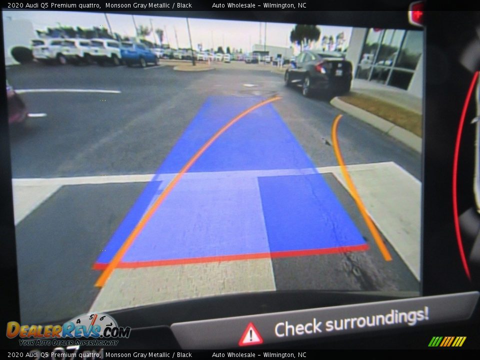 2020 Audi Q5 Premium quattro Monsoon Gray Metallic / Black Photo #18