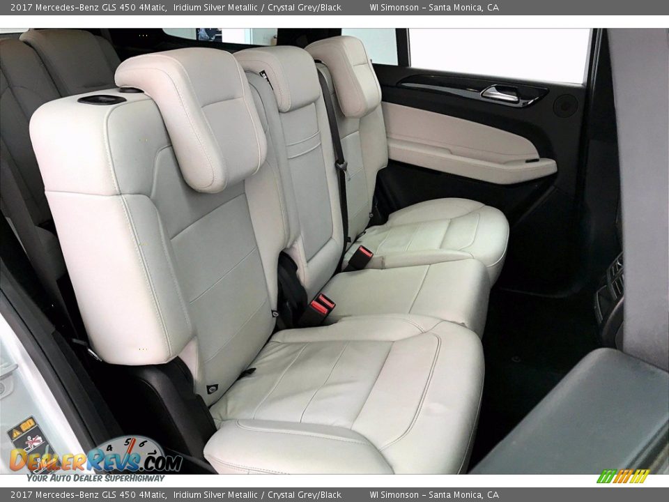 Rear Seat of 2017 Mercedes-Benz GLS 450 4Matic Photo #19