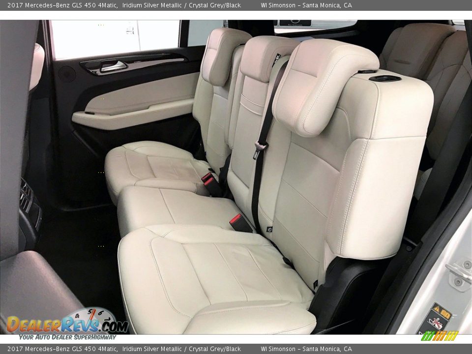 Rear Seat of 2017 Mercedes-Benz GLS 450 4Matic Photo #20