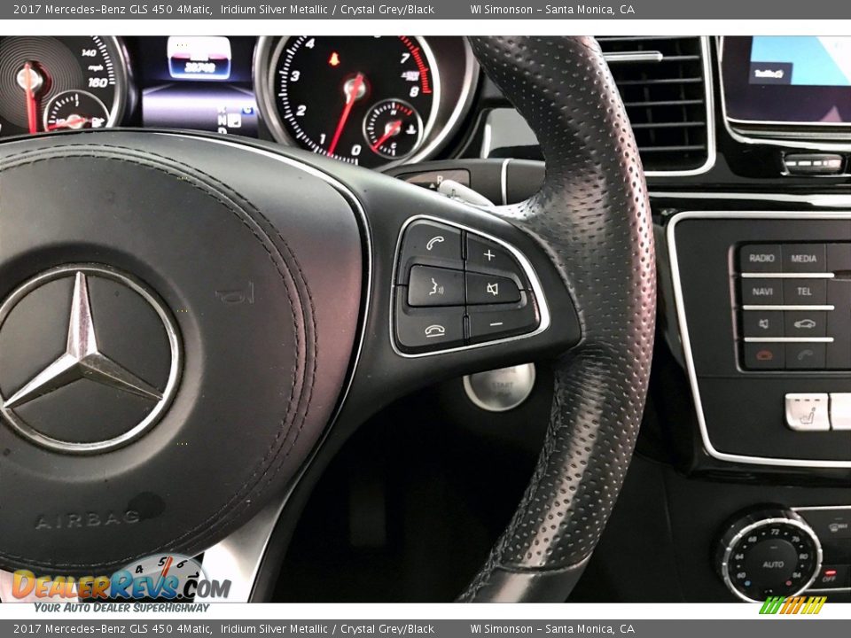 Controls of 2017 Mercedes-Benz GLS 450 4Matic Photo #22