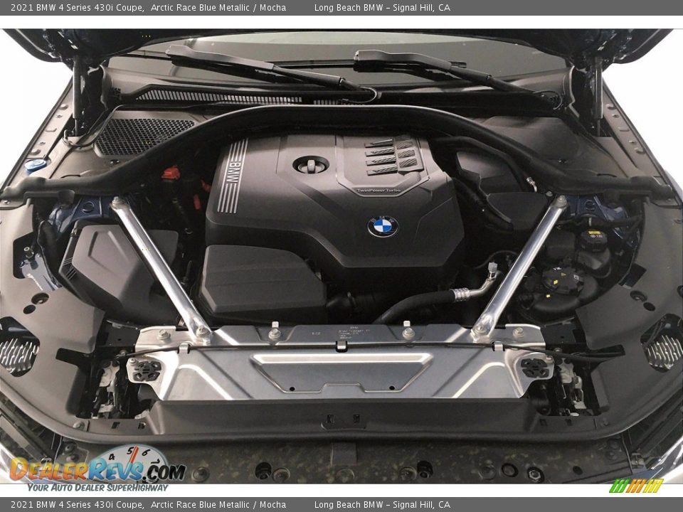 2021 BMW 4 Series 430i Coupe 2.0 Liter DI TwinPower Turbocharged DOHC 16-Valve VVT 4 Cylinder Engine Photo #10