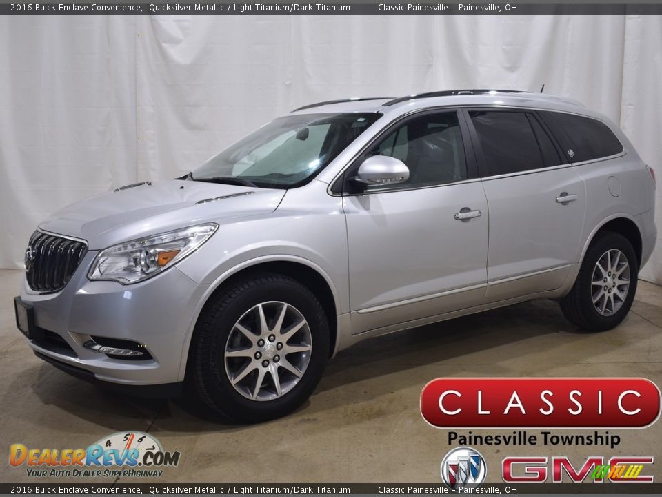 2016 Buick Enclave Convenience Quicksilver Metallic / Light Titanium/Dark Titanium Photo #1