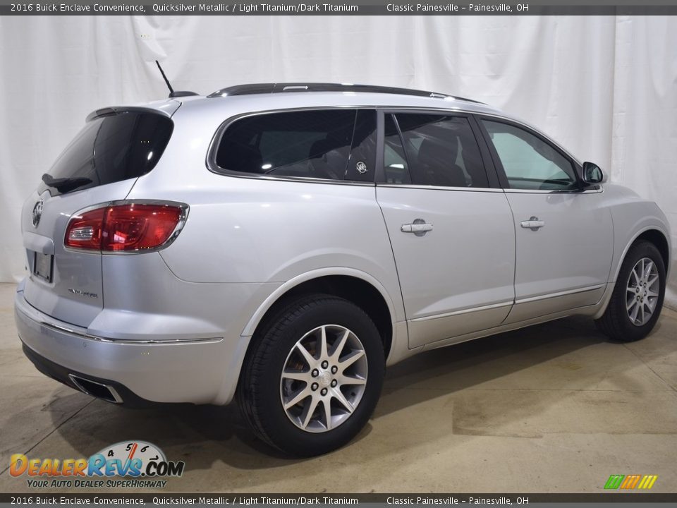 2016 Buick Enclave Convenience Quicksilver Metallic / Light Titanium/Dark Titanium Photo #2