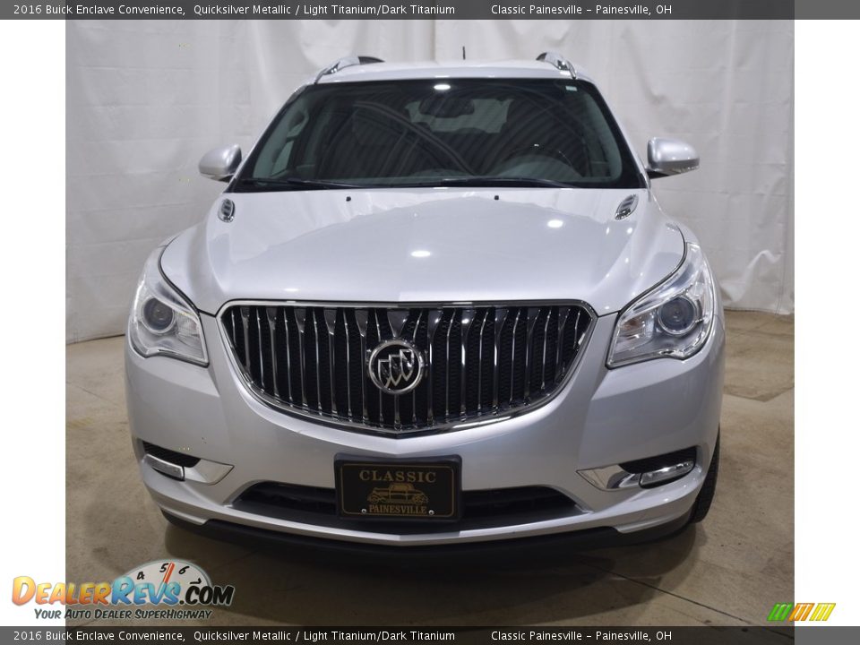 2016 Buick Enclave Convenience Quicksilver Metallic / Light Titanium/Dark Titanium Photo #4