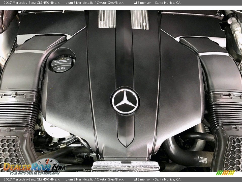 2017 Mercedes-Benz GLS 450 4Matic 3.0 Liter Turbocharged DOHC 24-Valve VVT V6 Engine Photo #32