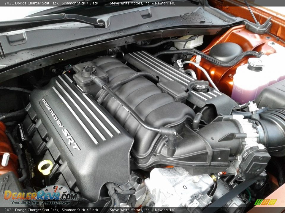 2021 Dodge Charger Scat Pack 392 SRT 6.4 Liter HEMI OHV-16 Valve VVT MDS V8 Engine Photo #9