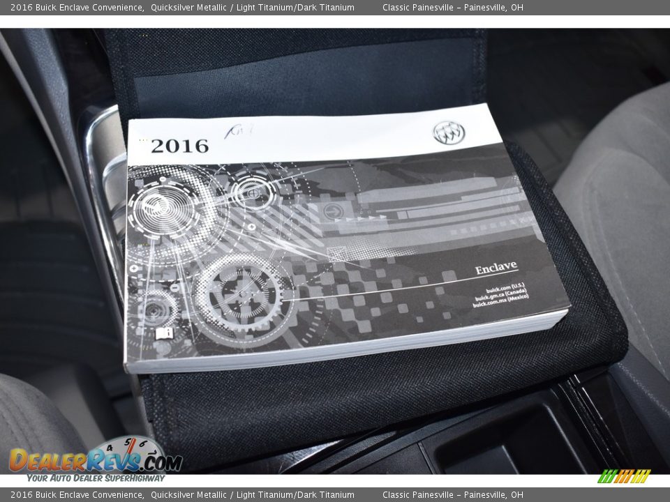 2016 Buick Enclave Convenience Quicksilver Metallic / Light Titanium/Dark Titanium Photo #18