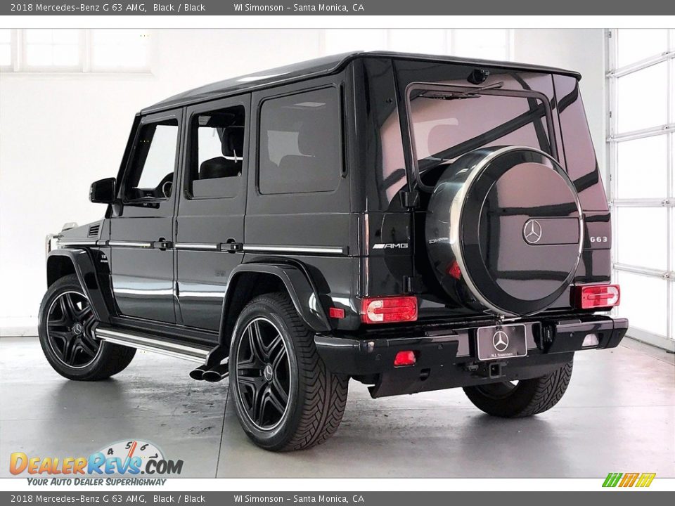 2018 Mercedes-Benz G 63 AMG Black / Black Photo #10