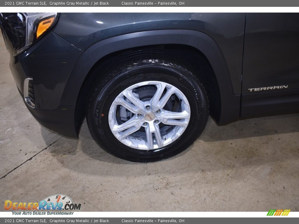 2021 GMC Terrain SLE Graphite Gray Metallic / Jet Black Photo #5