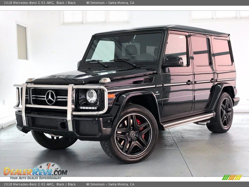 2018 Mercedes-Benz G 63 AMG Black / Black Photo #12