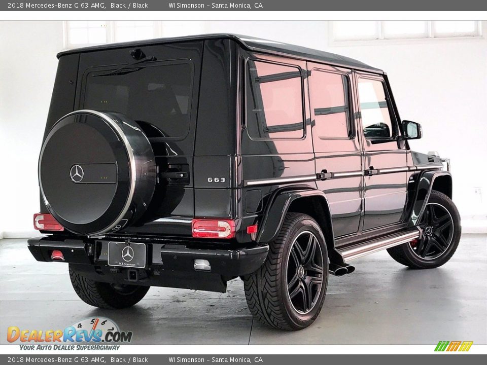 2018 Mercedes-Benz G 63 AMG Black / Black Photo #13