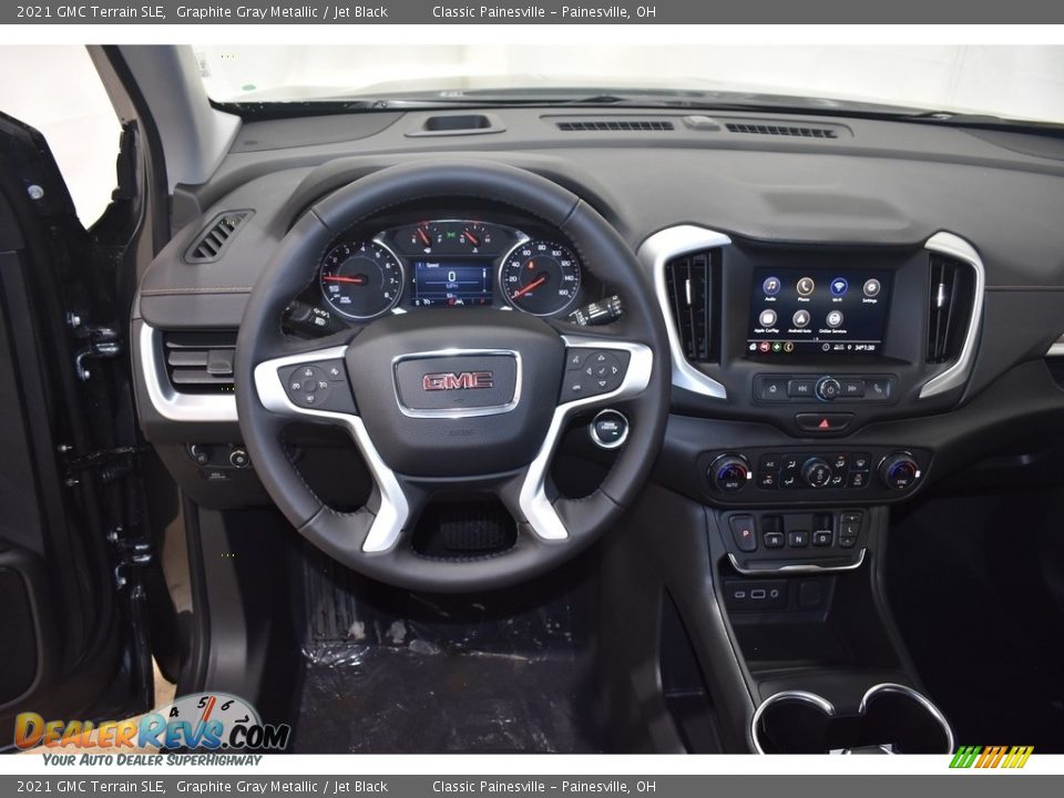 2021 GMC Terrain SLE Graphite Gray Metallic / Jet Black Photo #10