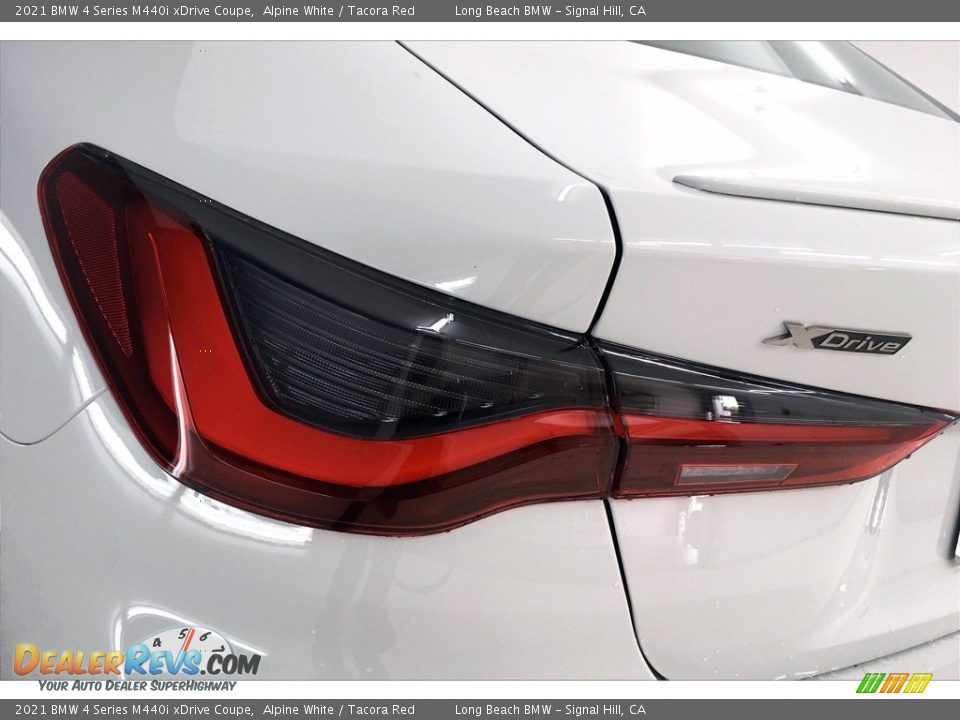 2021 BMW 4 Series M440i xDrive Coupe Alpine White / Tacora Red Photo #16