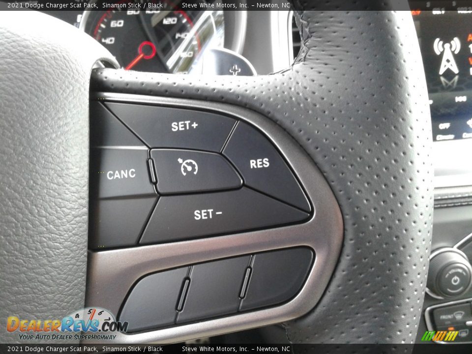 2021 Dodge Charger Scat Pack Steering Wheel Photo #19