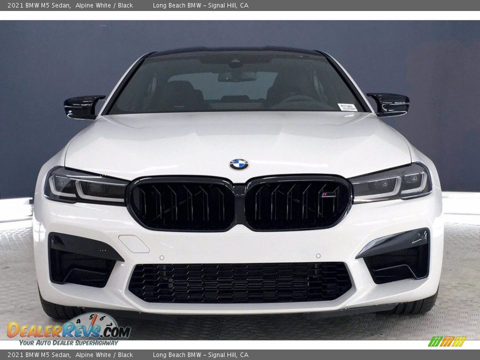 Alpine White 2021 BMW M5 Sedan Photo #2