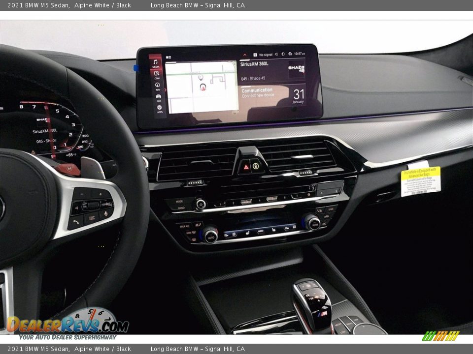 Controls of 2021 BMW M5 Sedan Photo #6