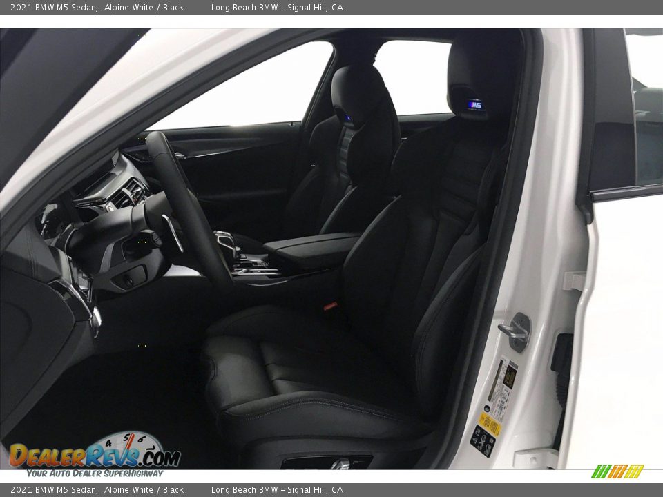 2021 BMW M5 Sedan Alpine White / Black Photo #9