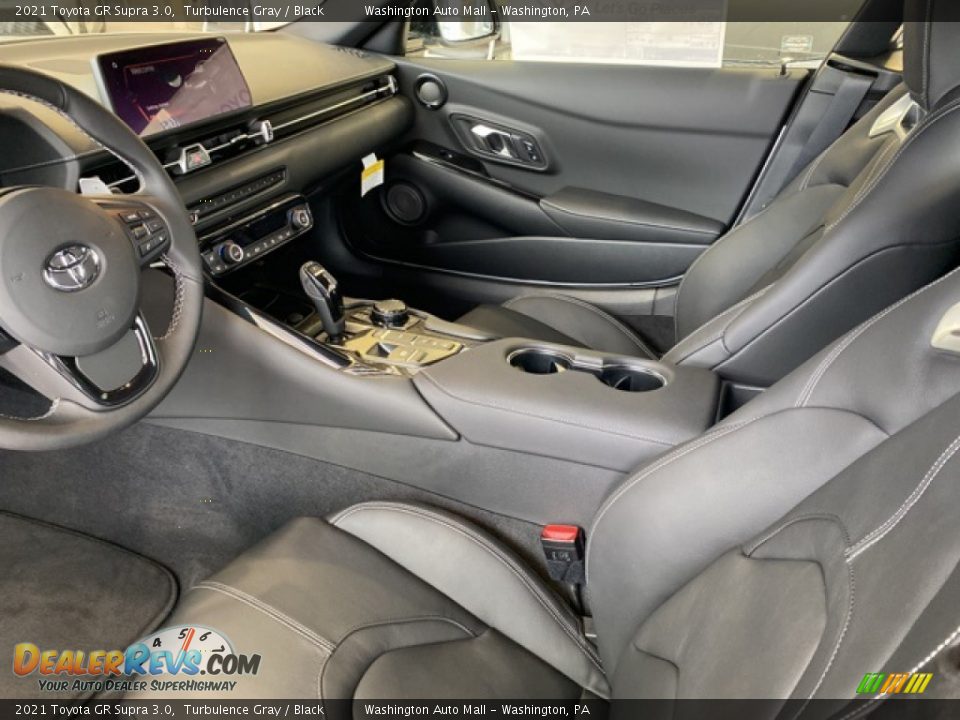 Black Interior - 2021 Toyota GR Supra 3.0 Photo #4