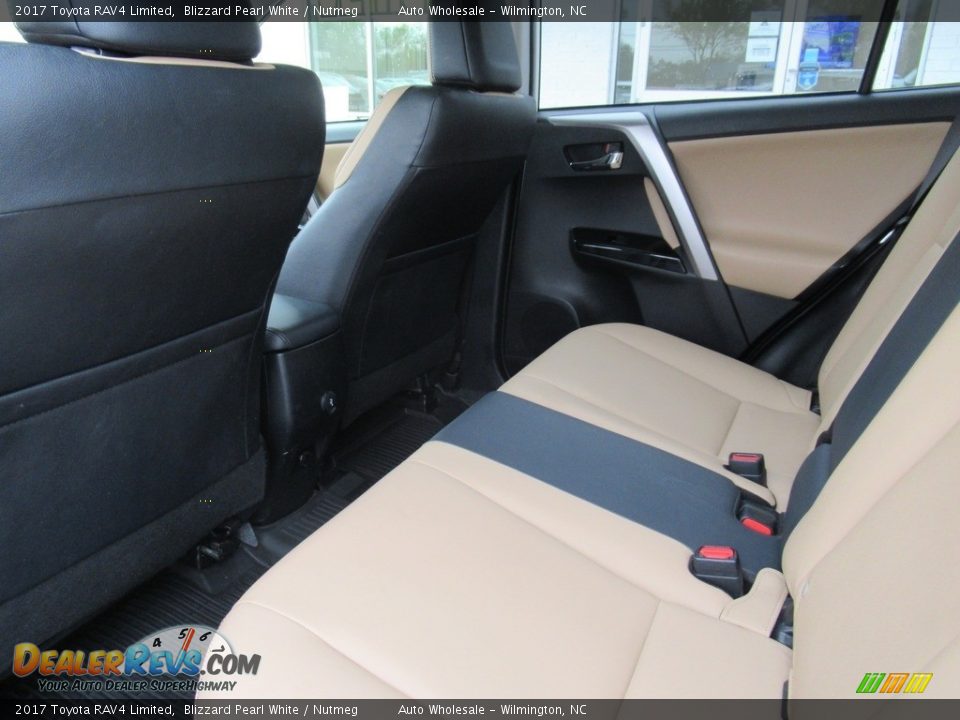 Rear Seat of 2017 Toyota RAV4 Limited Photo #10