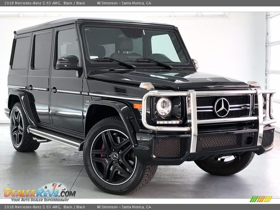 2018 Mercedes-Benz G 63 AMG Black / Black Photo #34