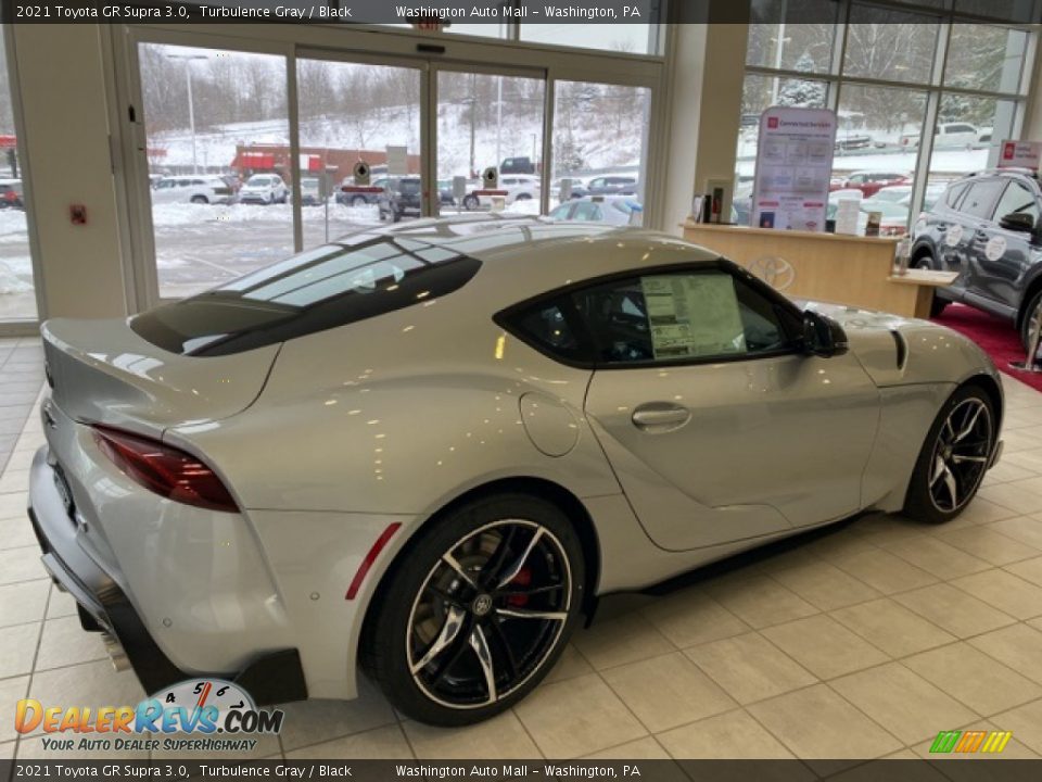 2021 Toyota GR Supra 3.0 Turbulence Gray / Black Photo #12