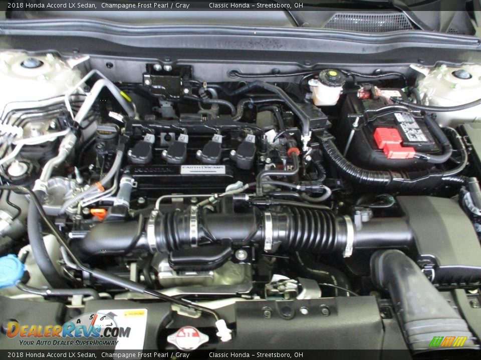 2018 Honda Accord LX Sedan Champagne Frost Pearl / Gray Photo #13