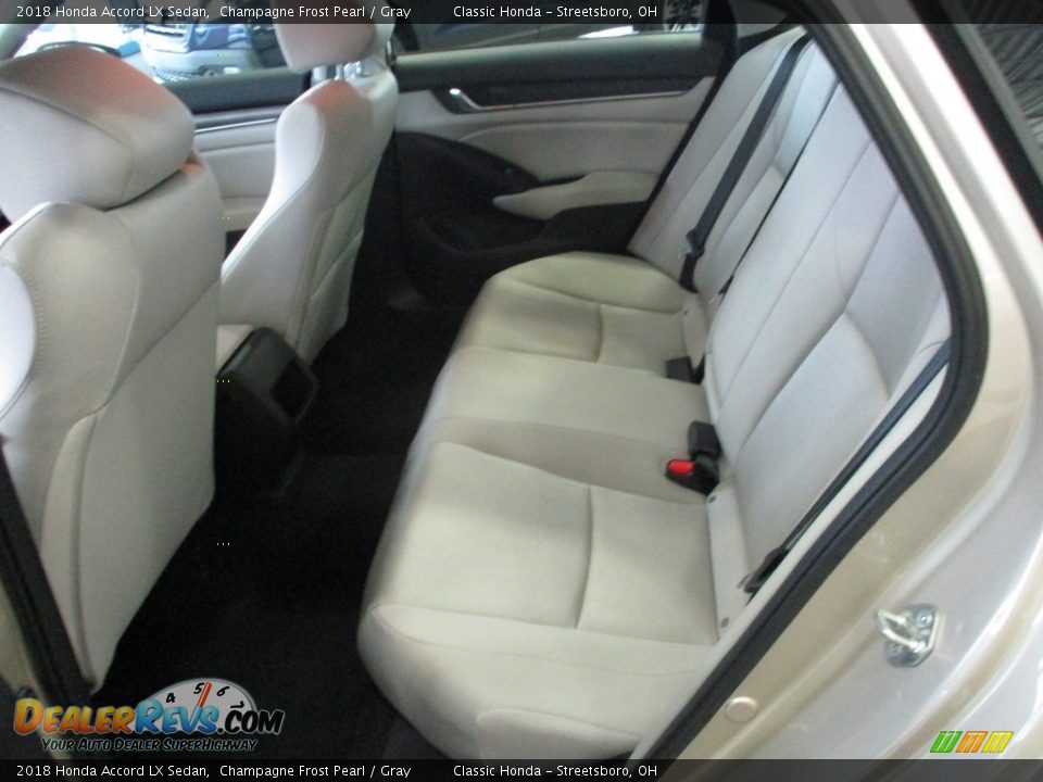 2018 Honda Accord LX Sedan Champagne Frost Pearl / Gray Photo #24