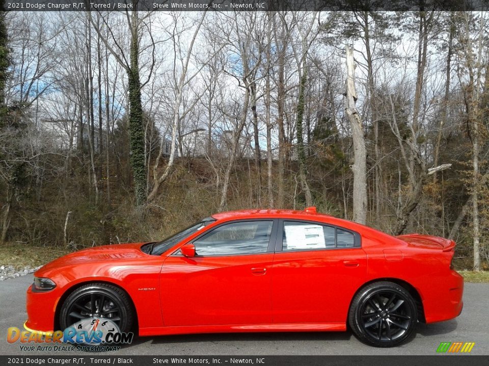 2021 Dodge Charger R/T Torred / Black Photo #1
