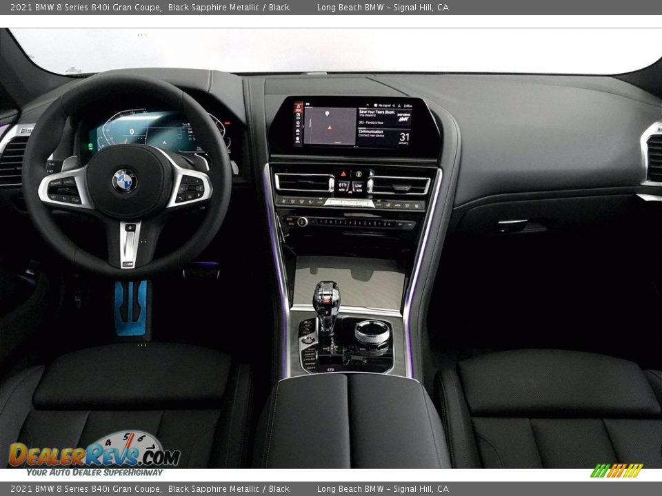 Dashboard of 2021 BMW 8 Series 840i Gran Coupe Photo #5