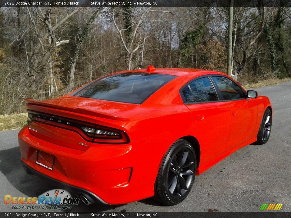 2021 Dodge Charger R/T Torred / Black Photo #6