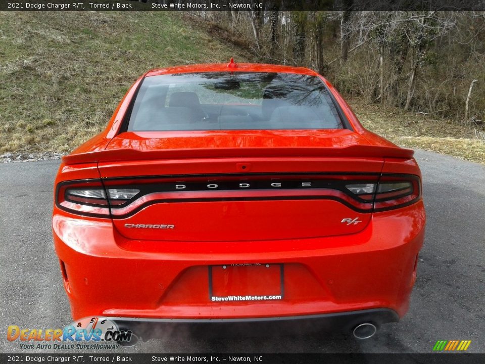 2021 Dodge Charger R/T Torred / Black Photo #7