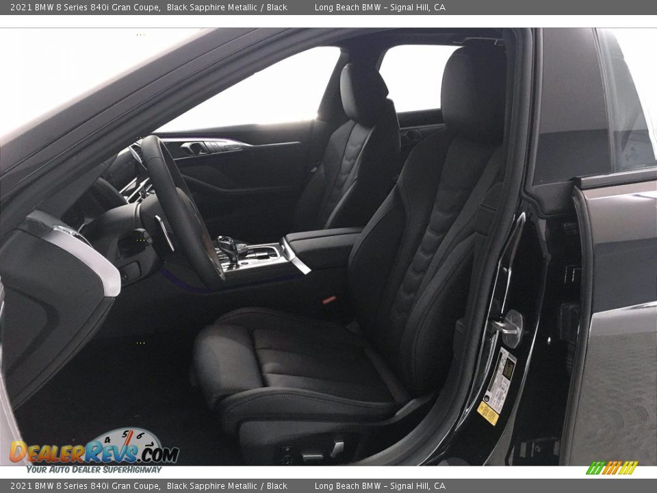 Front Seat of 2021 BMW 8 Series 840i Gran Coupe Photo #9
