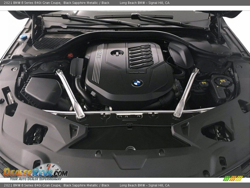 2021 BMW 8 Series 840i Gran Coupe 3.0 Liter M TwinPower Turbocharged DOHC 24-Valve Inline 6 Cylinder Engine Photo #10