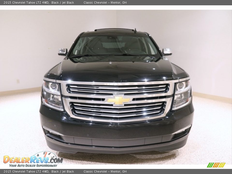 2015 Chevrolet Tahoe LTZ 4WD Black / Jet Black Photo #2